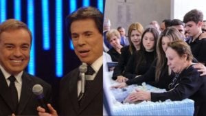 Gugu Liberato e Silvio Santos (Foto: Divulgação/AgNews)