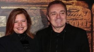O famoso ex-apresentador da Record, Gugu Liberato e a sua viúva, Rose Miriam (Foto: Divulgação)