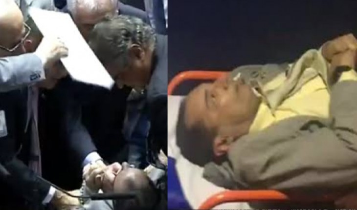 o apresentador e Senador Jorge Kajuru passou mal ao vivo em sessão na TV Senado