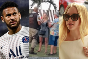 Após confusão com o jogador da seleção brasileira, Neymar, a modelo Najila Trindade volta a causar (Foto: Montagem TV Foco)