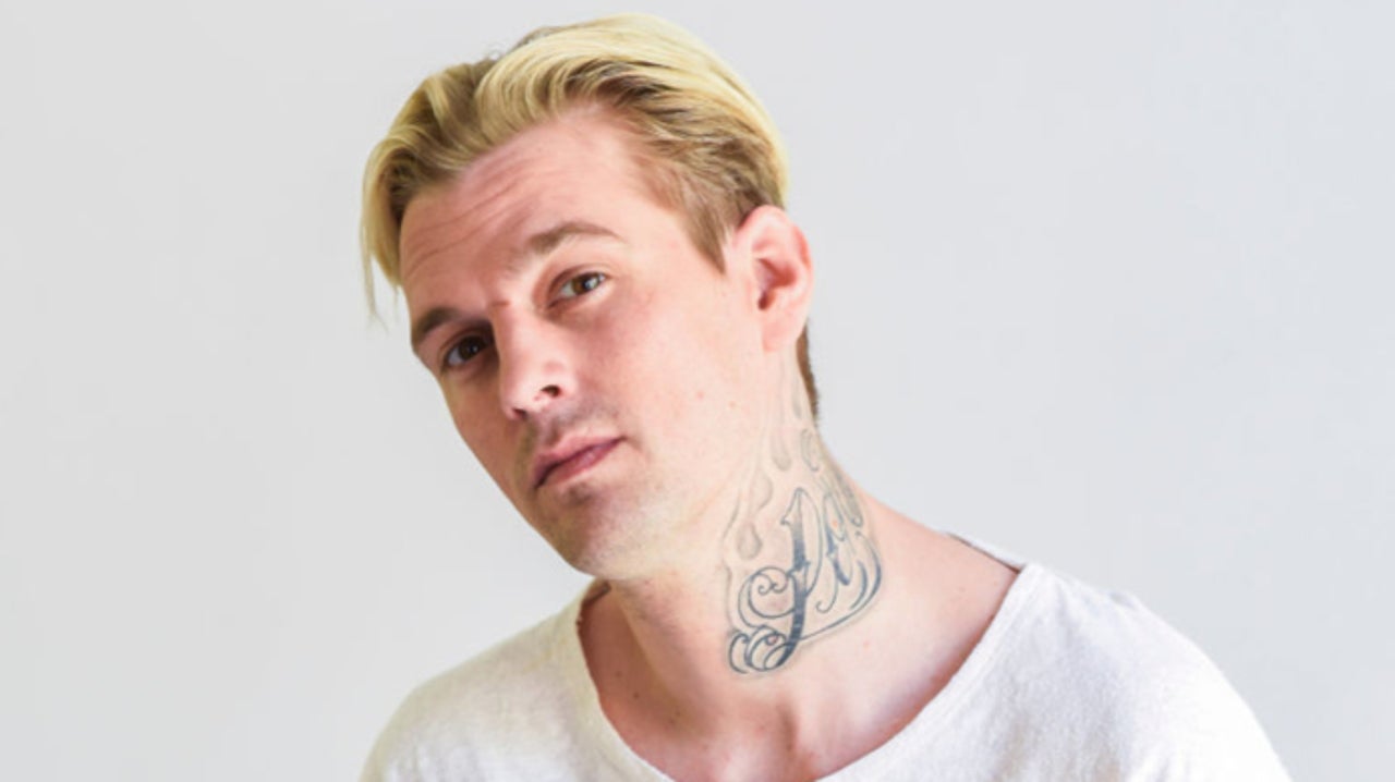 Aaron Carter é internado as pressas por perda de peso em excesso (Foto: Reprodução)
