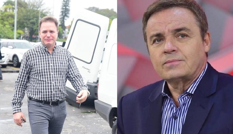 Ex-Polegar e Gugu (Foto da esquerda: AgNews/ Leo Franco)