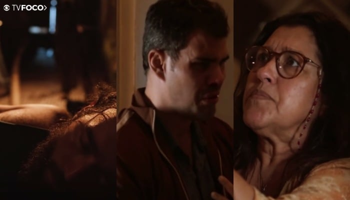 Cenas do primeiro capítulo de Amor de Mãe que será forte