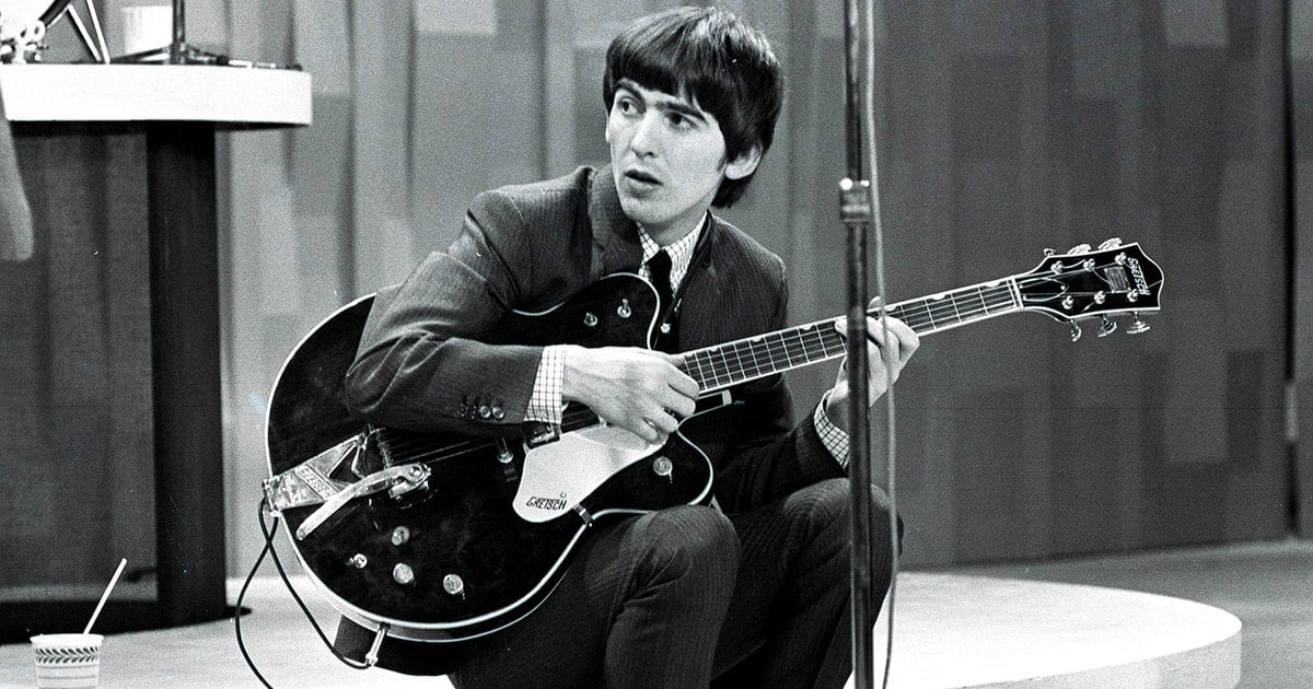 O cantor e guitarrista George Harrison morreu aos 58 anos de idade (Foto: Reprodução)
