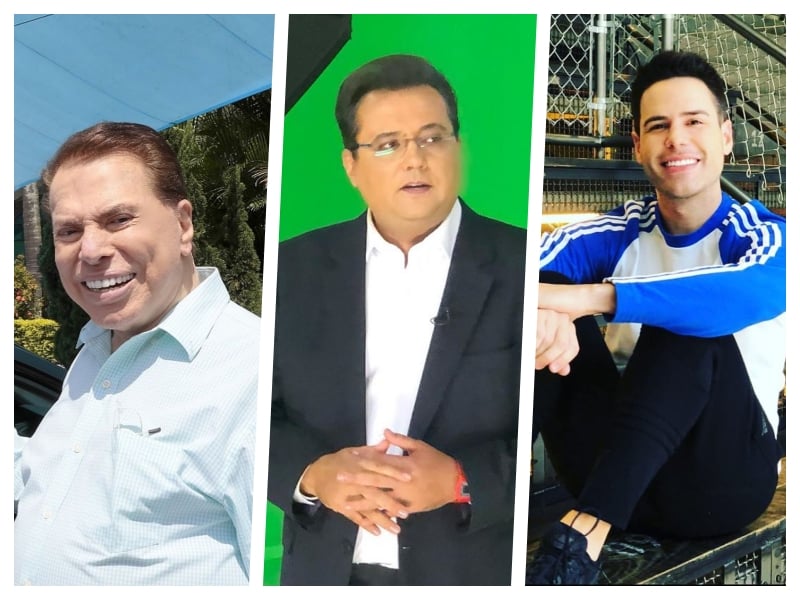 Silvio Santos, Geraldo Luís, Luiz Bacci