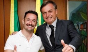 Diego Hypólito se encontrou com Bolsonaro (Foto: Reprodução/ Instagram)