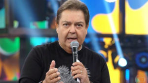 O apresentador Faustão na Globo (Foto: Reprodução)