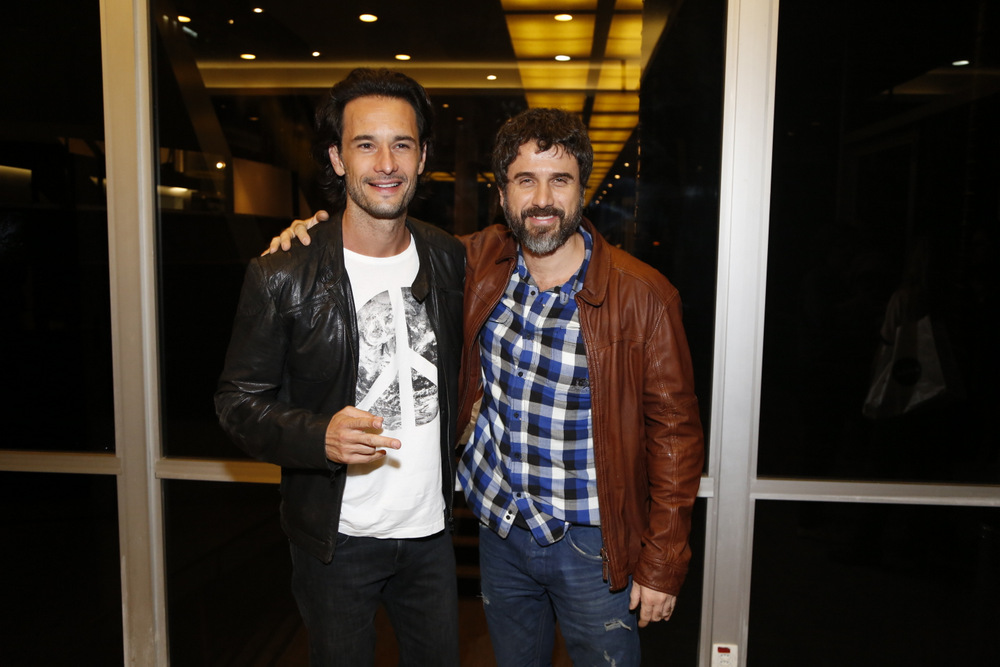 Rodrigo Santoro e Eriberto Leão (Foto: Reprodução)