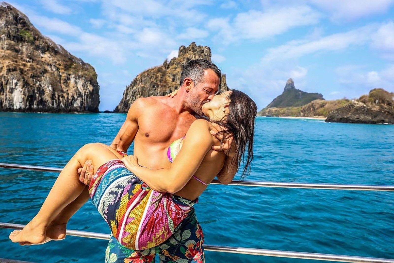 Malvino Salvador e a esposa ( Foto: Reprodução/Instagram/Iaponã)