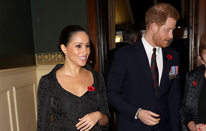 Meghan Markle e príncipe Harry enfrentam tensões na família real (Foto: Reprodução)realeza