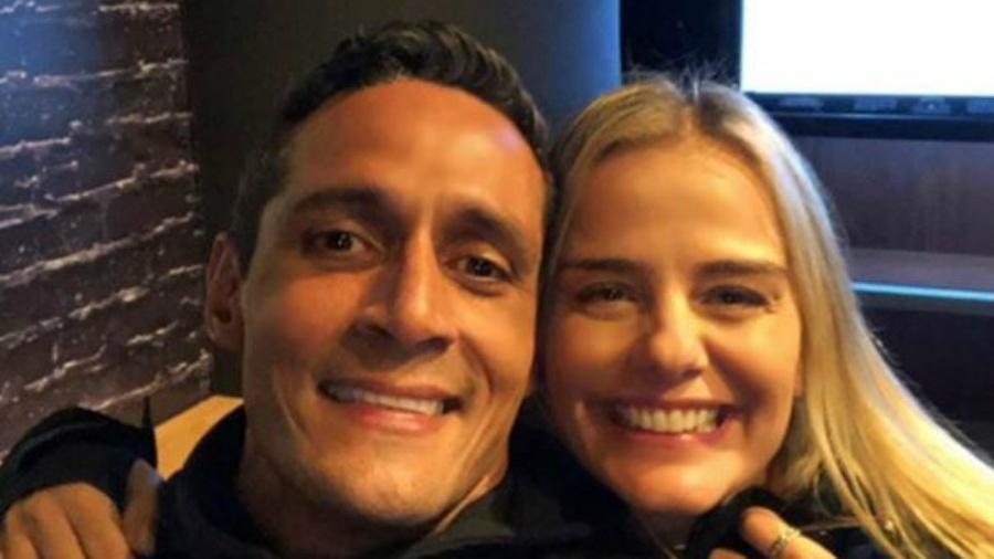 Milene Domingues e o seu novo namorado André Luiz (Imagem: Instagram)