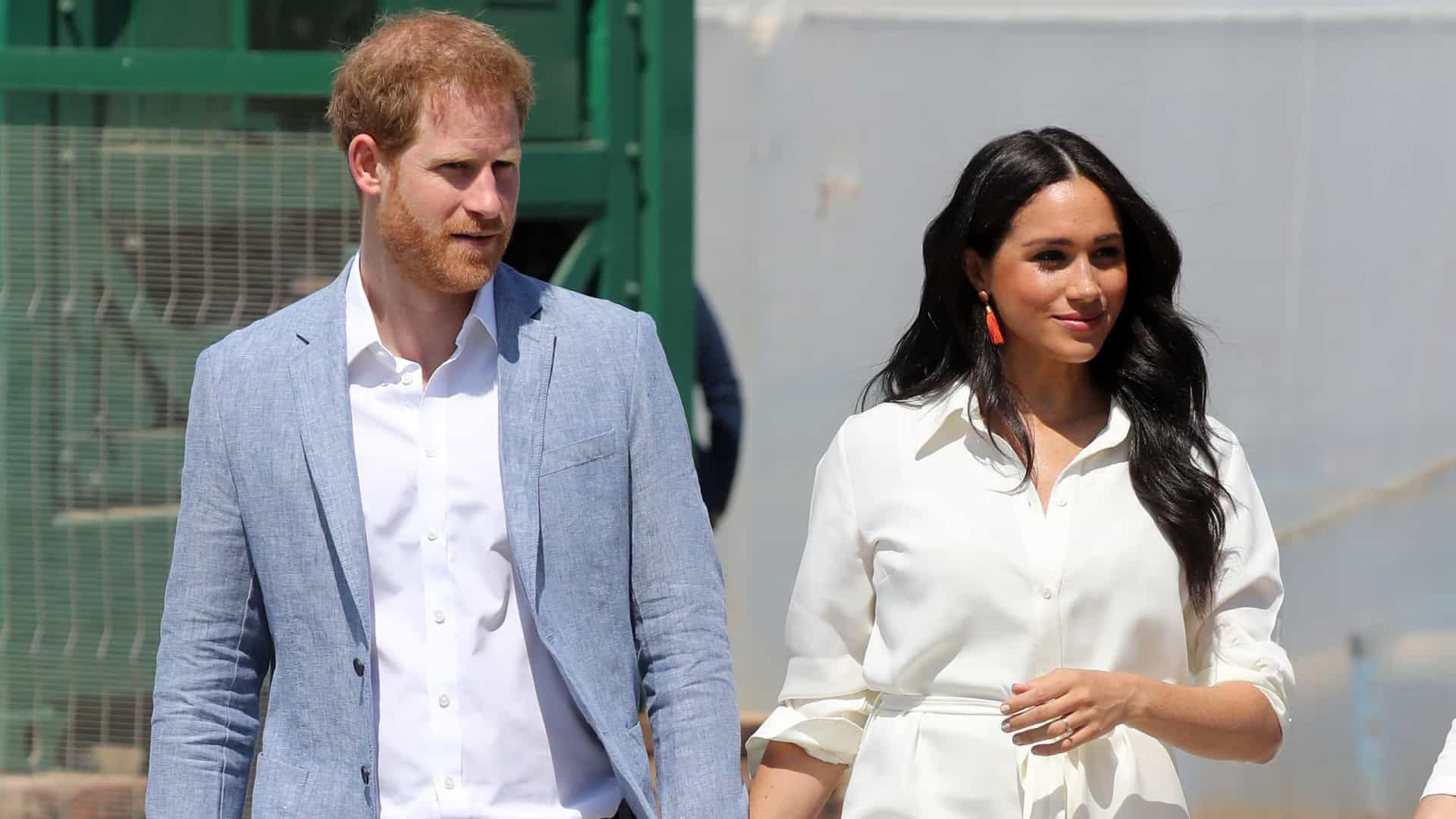 Meghan Markle e Harry aparecem juntos em evento da realeza depois de briga conturbada (Foto: Reprodução)