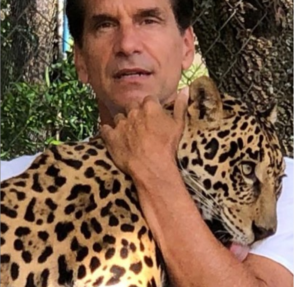 Victor Fasano é um conhecido defensor dos animais e tem uma ong com esse objetivo pois entende que o Planeta está em risco (Foto: Reprodução)