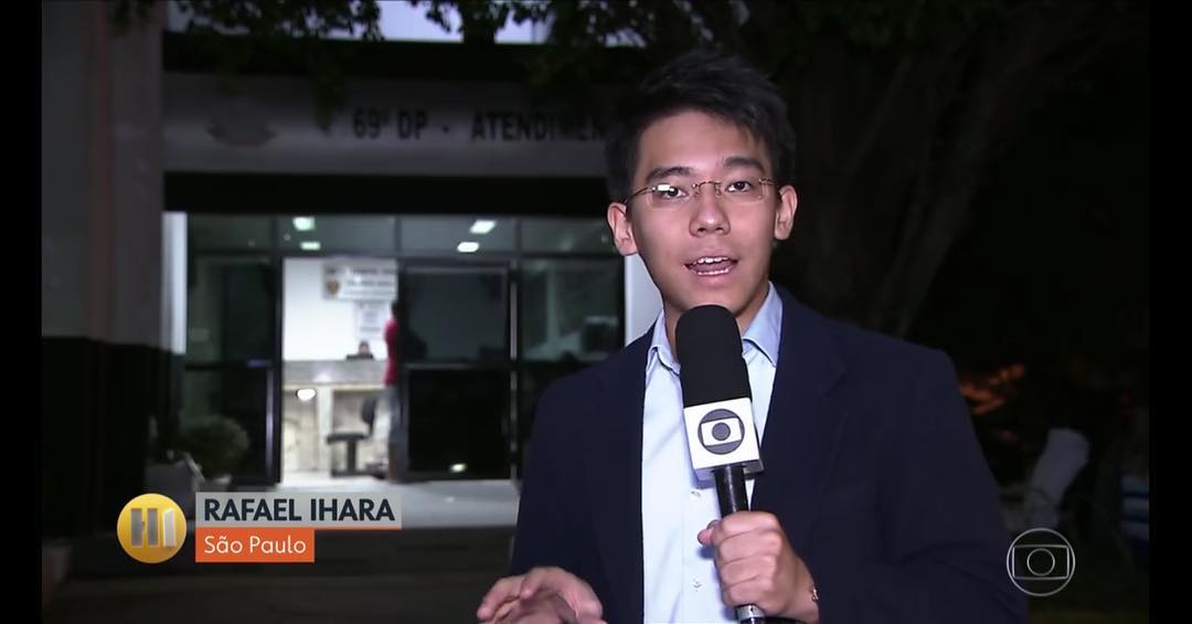 Globo, Rafael Ihara, Hora 1 Globo, Rafael Ihara, Hora 1