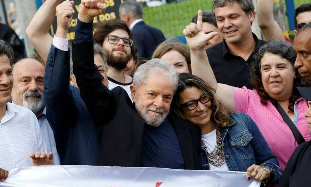 O ex-presidente Lula detonou a Globo durante discurso (Foto: Reprodução)
