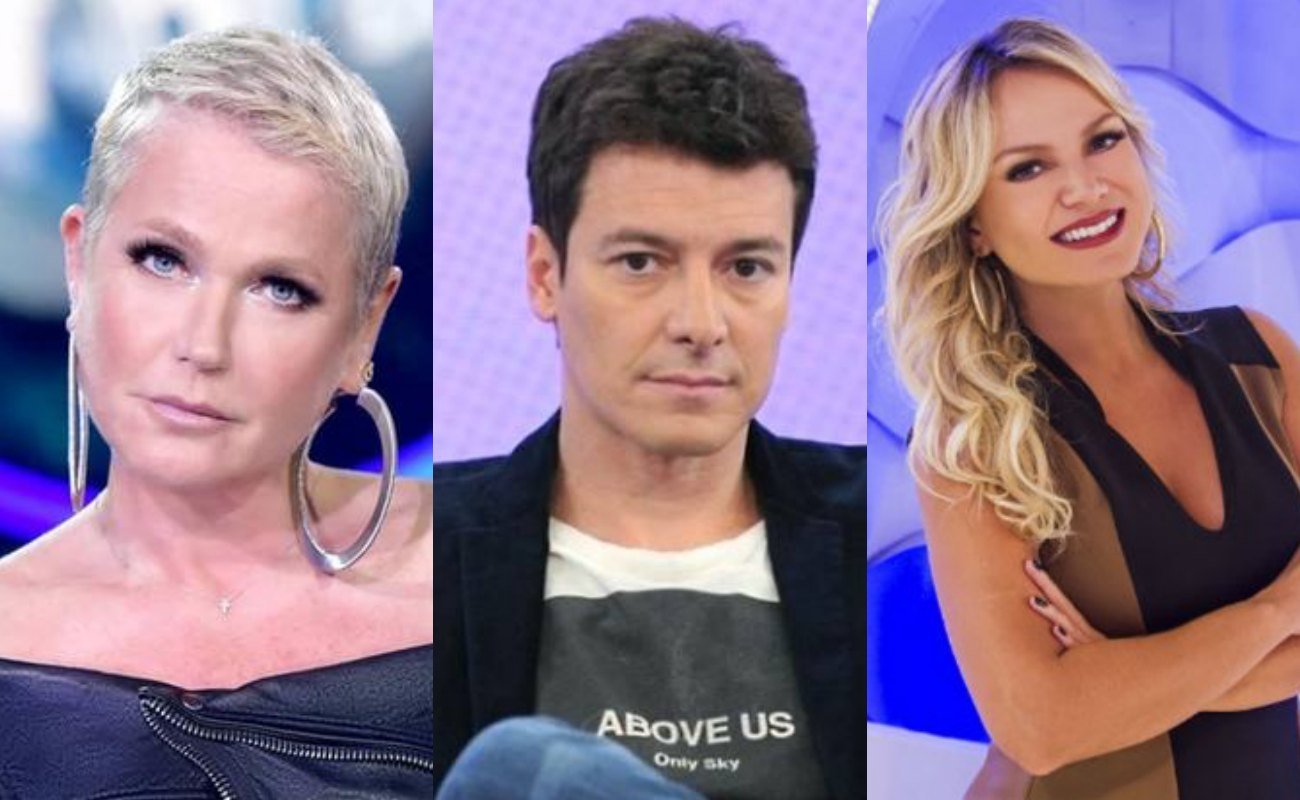 Xuxa Meneghel, Rodrigo Faro e Eliana. Foto: Reprodução sensitiva