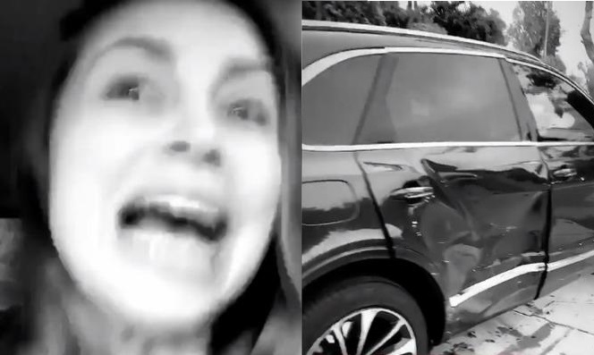A youtuber Janaína Taffarel sofreu acidente mas passa bem (Foto: Reprodução/ Instagram)