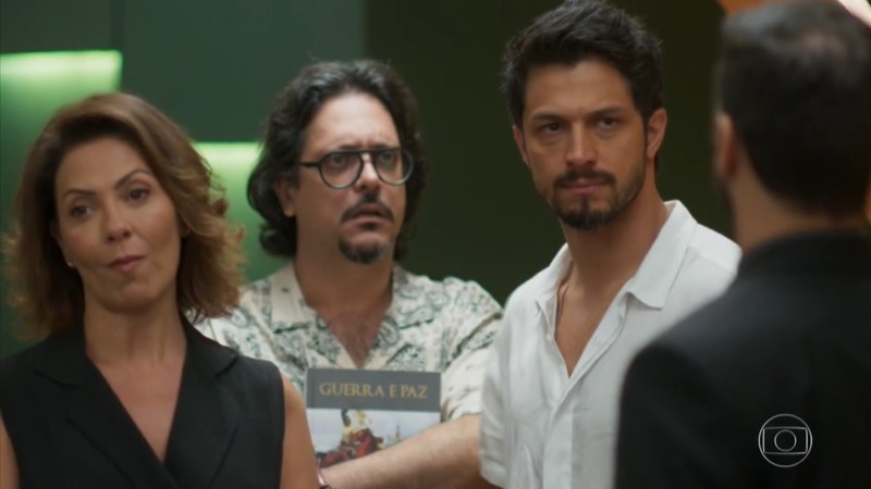 Nana (Fabiula Nascimento) e Marcos (Romulo Estrela) em cena da novela das sete da Globo (Foto: Reprodução/Globo)