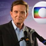 O prefeito do Rio de Janeiro, Marcelo Crivella, em sua eterna rixa com a Globo (Foto: Reprodução)