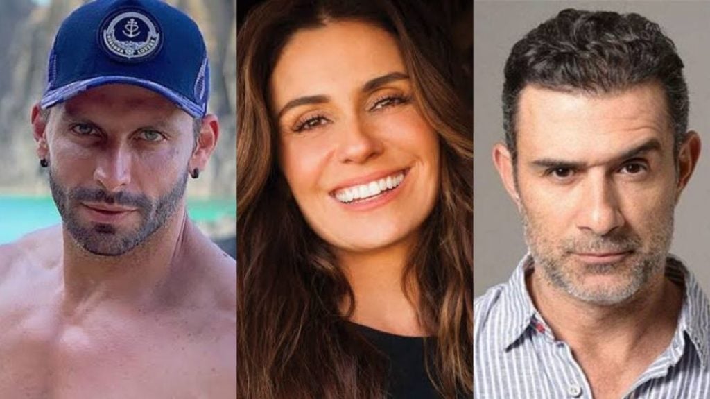 Henri Castelli, Giovanna Antonelli e Marcos Pasquim estão cobrando para gravar vídeos pros fãs (Foto: Montagem/TV Foco)