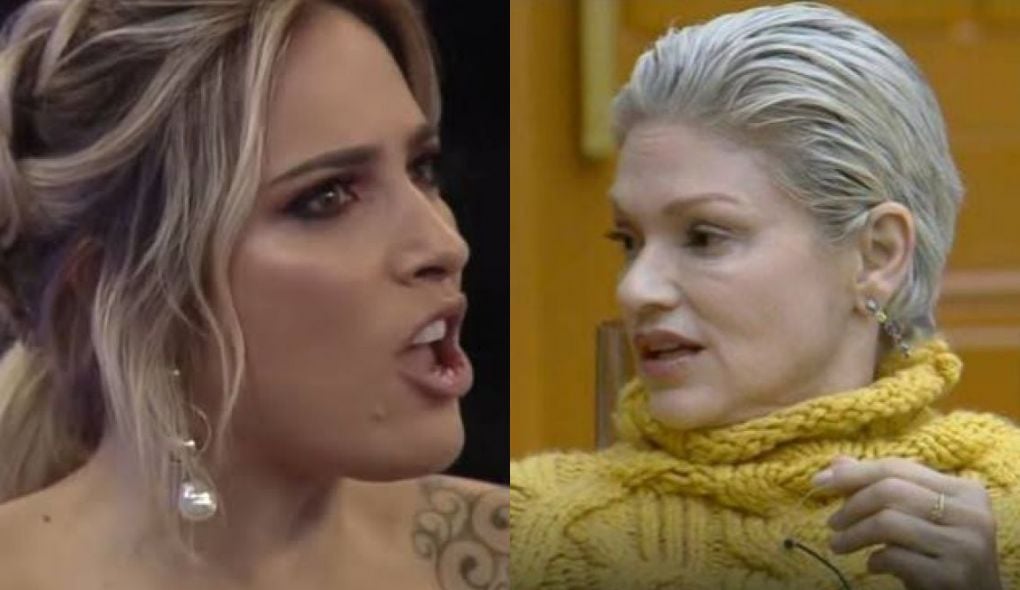 Tati Dias e Andréa Nóbrega em reality da Record (Foto: Montagem/TV Foco) 