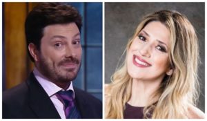 Danilo Gentilli e Dani Calabresa surgiram juntos e fãs já especularam a possibilidade de um novo casal no pedaço. Os dois foram estavam aproveitando a sexta juntos e mostraram intimidade (Foto: Reprodução)