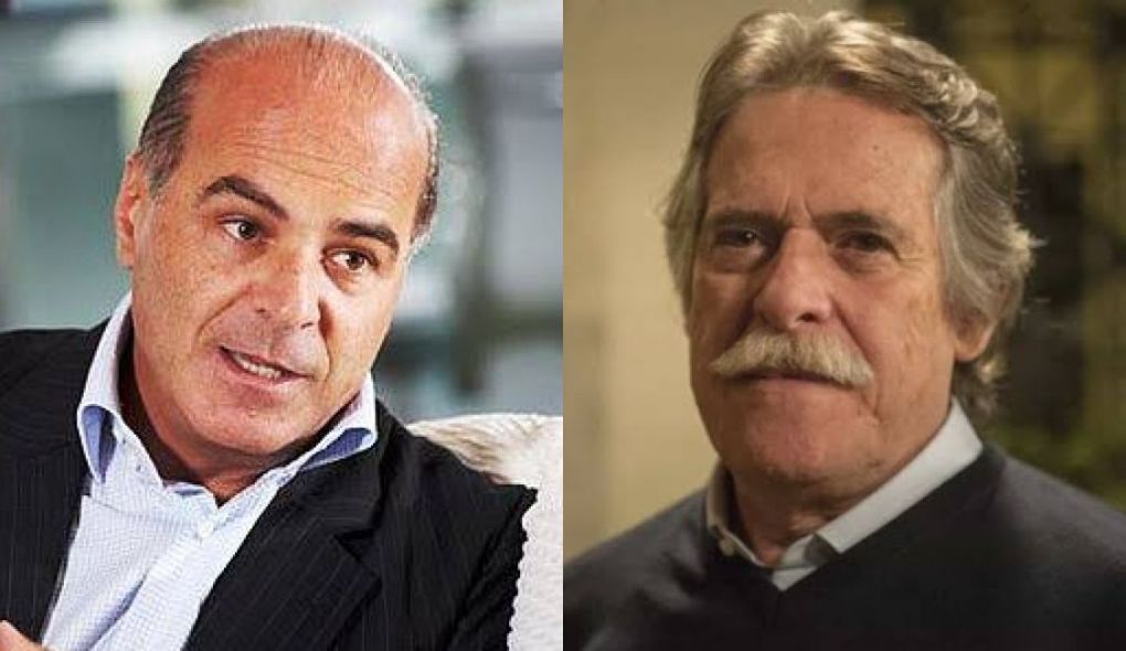 Marcelo de Carvalho e José de Abreu (Montagem/TV Foco)