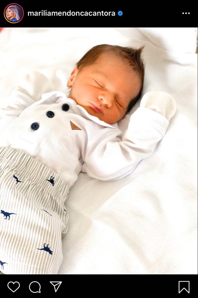 Leo, filho de Marília Mendonça e Murilo Huff (Foto: Reprodução)