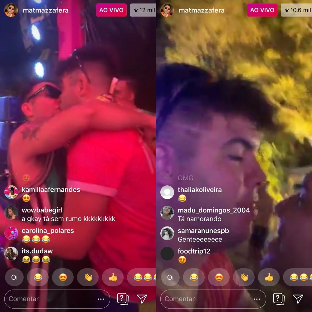 Álvaro e Matheus Mazzafera (Foto: Reprodução/Instagram)