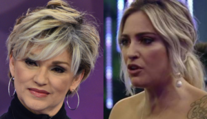 A ex-participante do reality show do Record, A Fazenda, Andrea Nóbrega falou sobre o barraco com Tati Dias (Foto: Montagem)