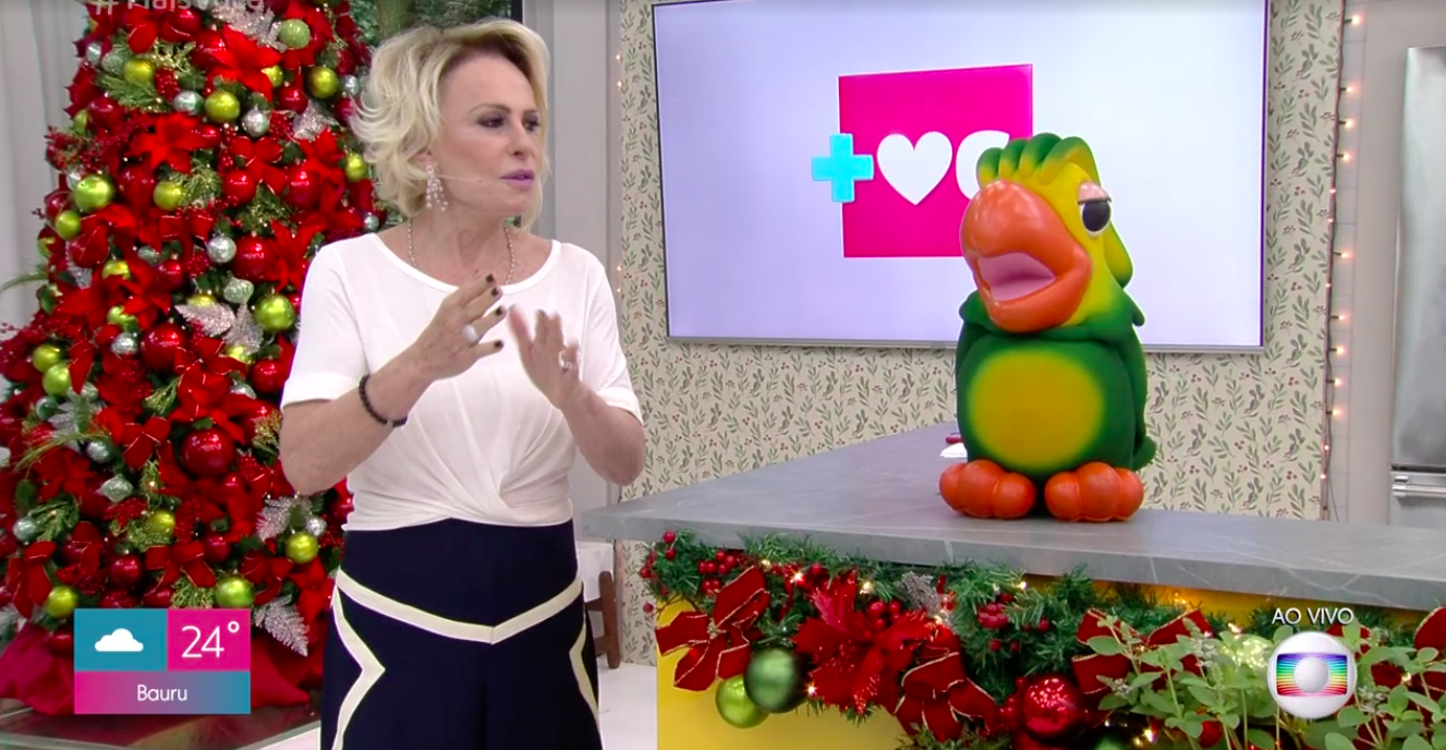 Apresentadora Ana Maria Braga revelou estar com câncer pela terceira vez (Foto: Reprodução)