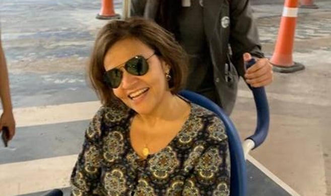 Claudia Rodrigues foi internada pela segunda vez em menos de um mês em hospital (Foto: Divulgação)