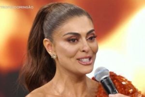 Juliana Paes levou a melhor no Melhores do Ano, do Faustão (Reprodução)