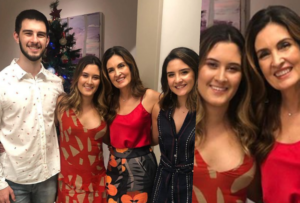 Fátima Bernardes passou o Natal em Família e mostrou a comemoração em casa (Foto reprodução)