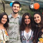 Fátima Bernardes e os filhos, Beatriz, Vinícius e Laura (Foto: Reprodução / Instagram)