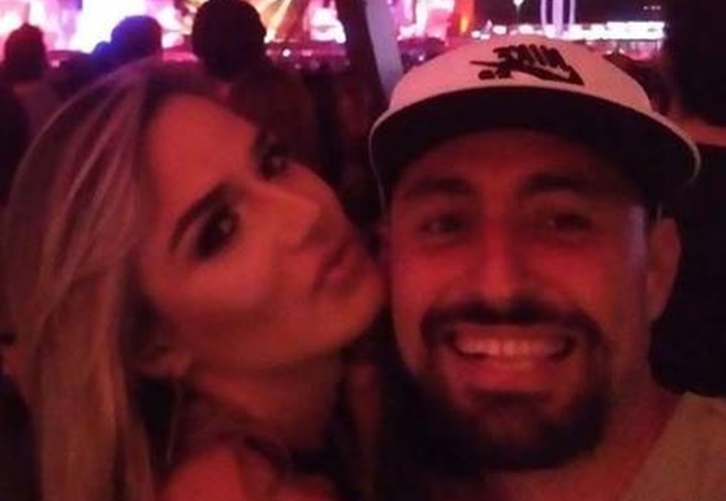 Glamour Garcia, vencedora do Melhores do Ano e Gustavo Dagnese (Foto: Reprodução/Instagram)