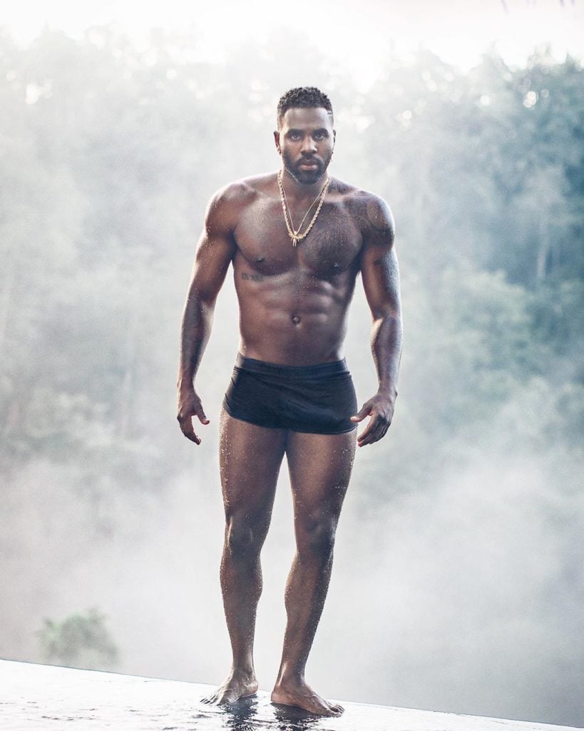 Foto de Jason Derulo apagada pelo Instagram (Foto: Reprodução/ Instagram)