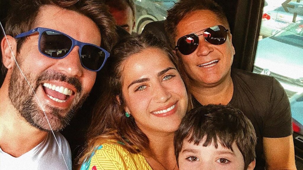 Leonardo, Sandro Pedroso, Jéssica Costa (Foto: Reprodução/Instagram) Leonardo, Sandro Pedroso, Jéssica Costa (Foto: Reprodução/Instagram)