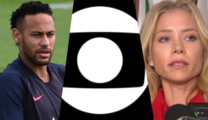 Após caso estrondoso com Najila Trindade vir à tona, o famoso jogador Neymar é acaba sendo 'citado' na novela da Globo, Éramos Seis (Foto: Montagem TV Foco)