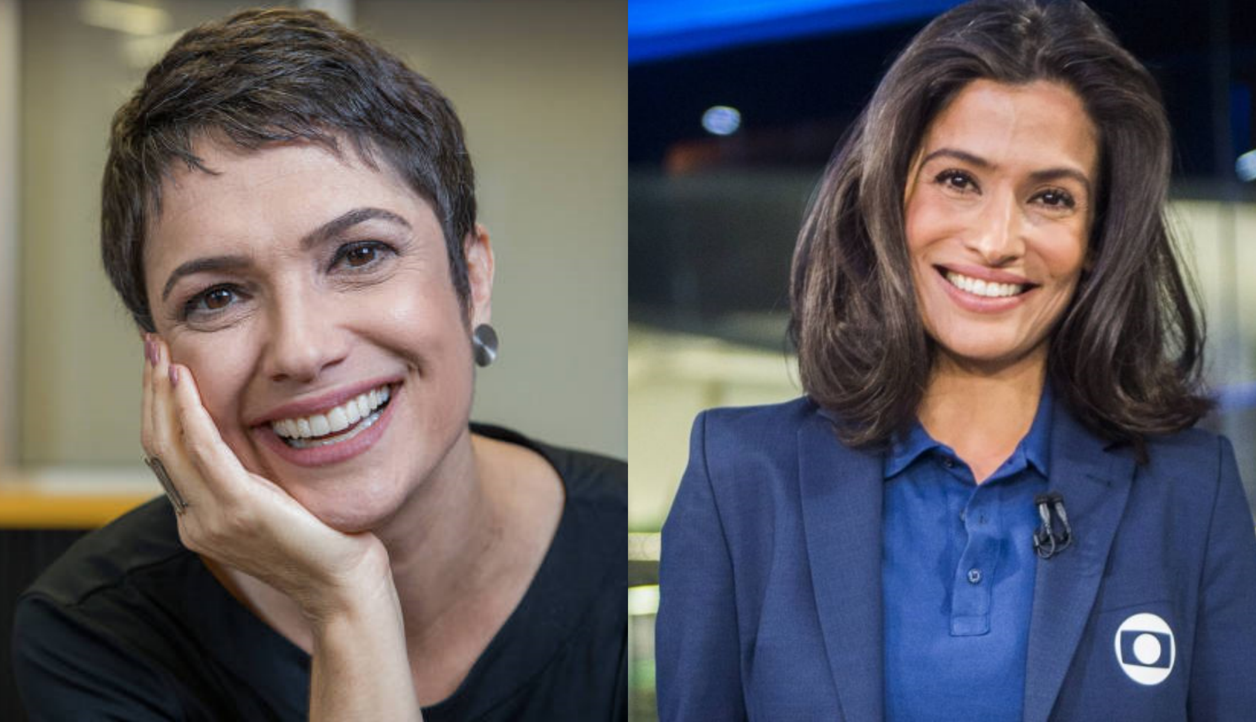 A famosa apresentadora do Jornal Nacional da Globo. Renata Vasconcellos é chamada de louca por Sandra