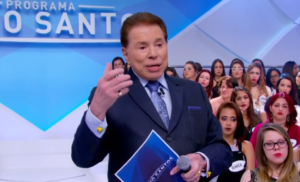 O apresentador Silvio Santos deixou os fãs preocupados (Foto: Reprodução)