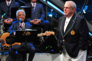 Bira e Jô no extinto Programa do Jô, na Globo. (Foto: Reprodução)