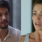 Paloma cai na armadilha de Diogo e flagra Marcos com outra na cama (Montagem: TV Foco)