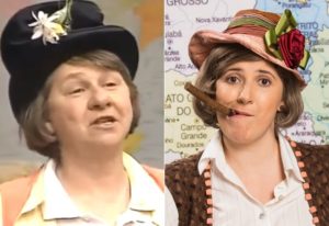 Zilda Cardoso e Dani Calabresa (Foto: Reprodução)