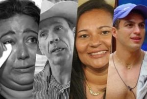 Cida, Cowboy, Mara e Kleber Bambam são com o que fizeram com o prêmio do BBB (Foto montagem: TV Foco)