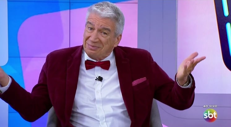 Décio Piccinini no Fofocalizando (Foto: Reprodução/SBT)