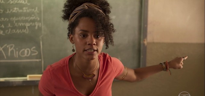 Jéssica Ellen como Camila em Amor de Mãe (Foto: Reprodução/Globo) Globo