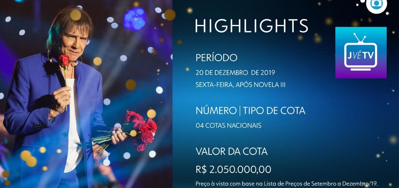 Especial de Roberto Carlos na Globo fez a emissora perder milhões em dinheiro Especial de Roberto Carlos na Globo fez a emissora perder milhões em dinheiro