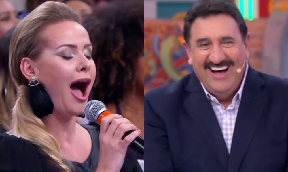 Se era segredo para alguém a vida pessoal da loira, não é mais (Foto: Reprodução)