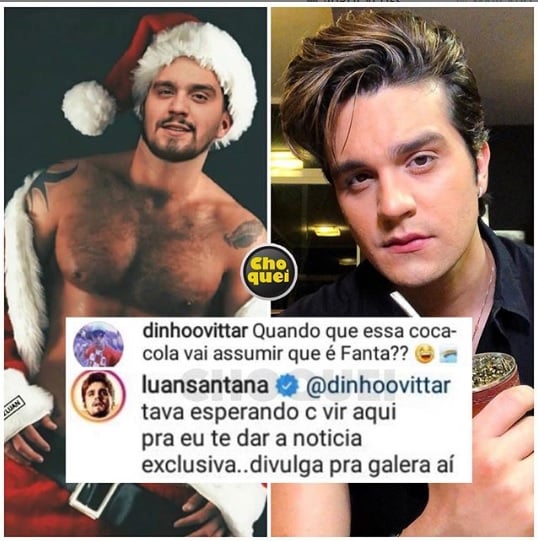 Pela primeira vez, Luan Santana fala abertamente sobre ser gay e se assume publicamente - Foto: reprodução Instagram